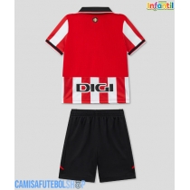 Camisa de time de futebol Athletic Bilbao Replicas 1º Equipamento Infantil 2025-26 Manga Curta (+ Calças curtas)